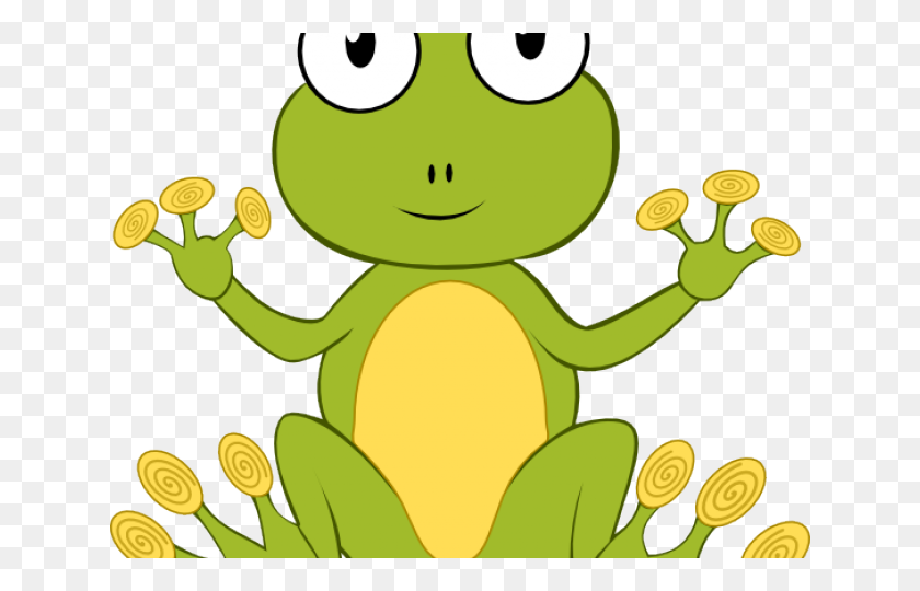640x480 Rana Verde Clipart Pequeña Rana - Poison Dart Frog Clipart
