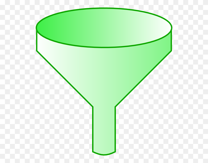 552x597 Green Funnel Clip Art - Funnel Clipart