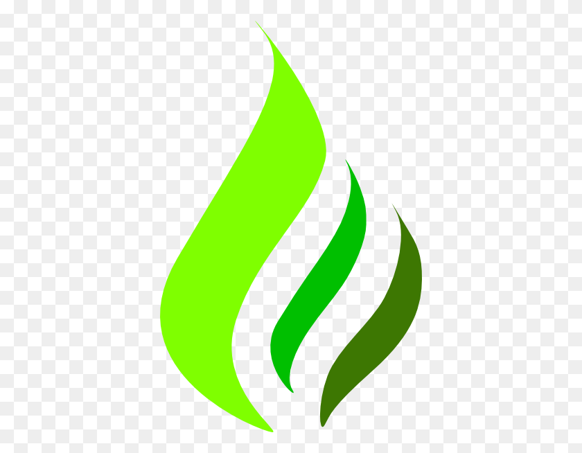 378x594 Green Gas Flame Logo Png Large Size - Flame Icon PNG