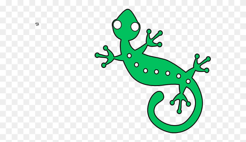 600x427 Green Gecko Clip Art - Gecko Clipart