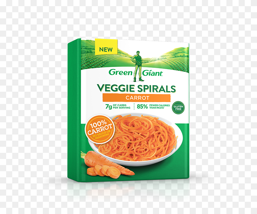 640x640 Green Giant Veggie Carrot - Noodle PNG