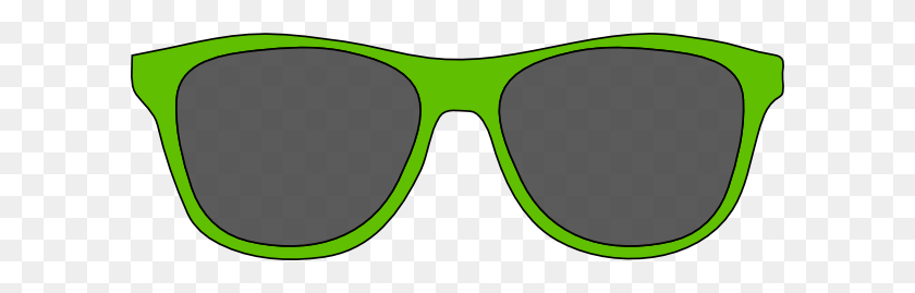 600x209 Green Glasses Png Clip Arts For Web - Sunglasses Clipart PNG
