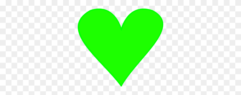 298x273 Green Heart Clip Art - I Love Math Clipart