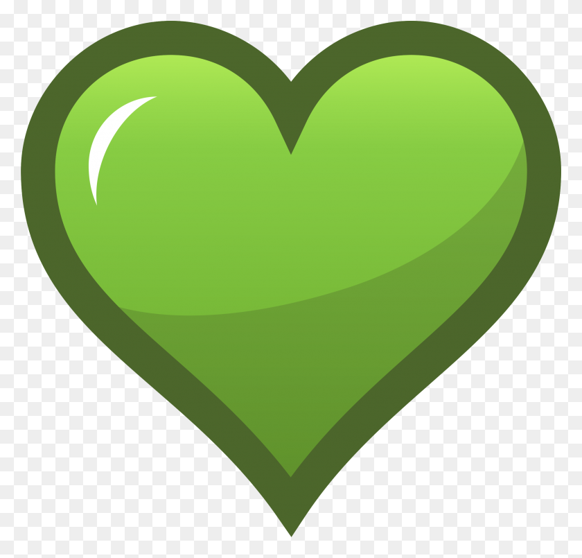 2391x2284 Зеленое Сердце Иконки Png - Зеленое Сердце Png