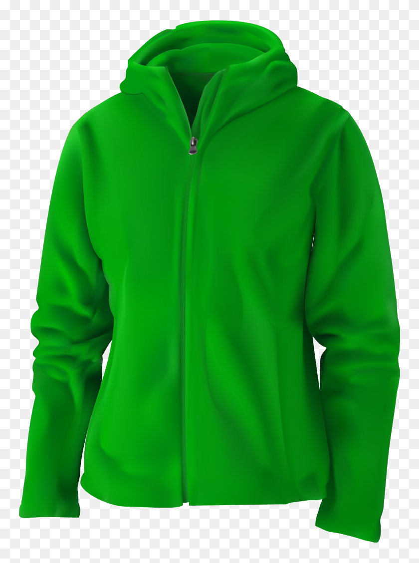 3281x4500 Green Hoodie Png Clipart - Sweatshirt PNG