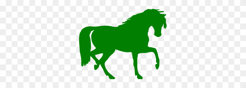 299x240 Green Horse Clip Art - Horse Clipart PNG