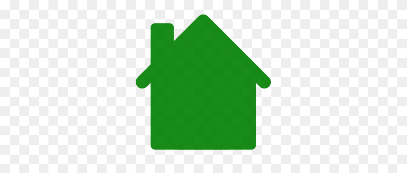 279x298 Green House Clip Art - House PNG