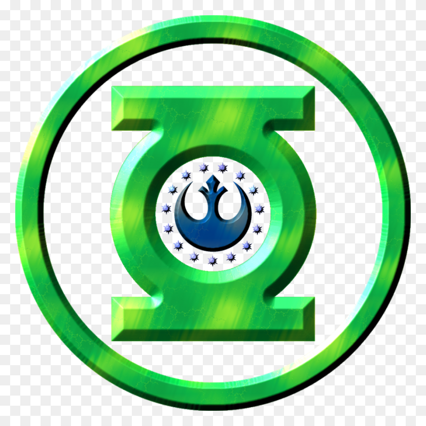 894x894 Зеленый Фонарь Новой Республики - Логотип Зеленый Фонарь Png