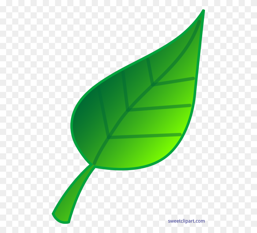 501x700 Green Leaf Clip Art - Seasons Clipart