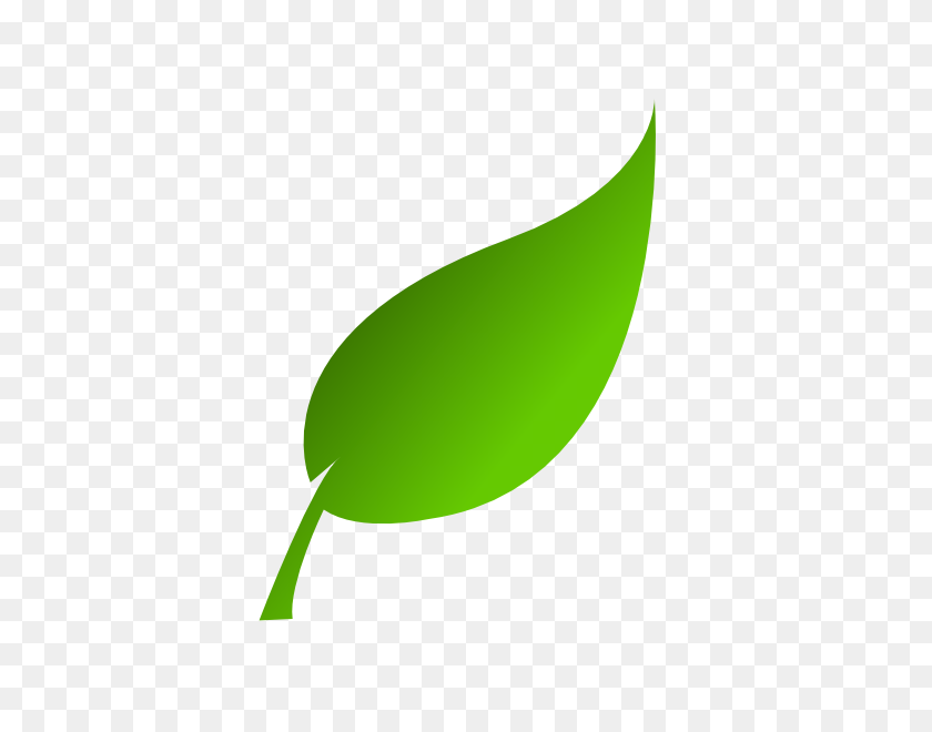 600x600 Green Leaf Clip Art - Green Background Clipart