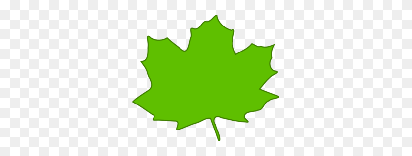 299x258 Green Leaf, Green Border Clip Art - Thanksgiving Border Clipart