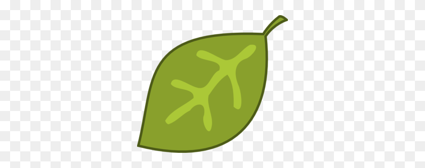 298x273 Green Leaf Template - Green Leaf Clip Art