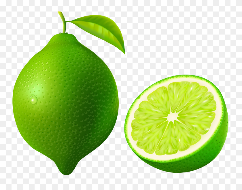 5218x4015 Green Lime Png Vector Clipart - Wedge Clipart