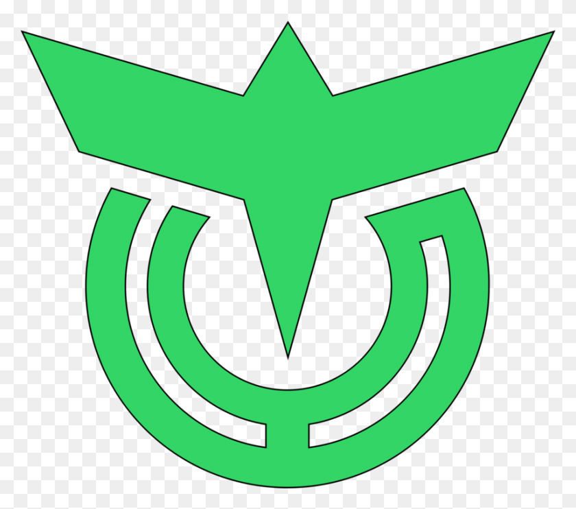 857x750 Green Line Angle Leaf Logo - Leaf Logo PNG