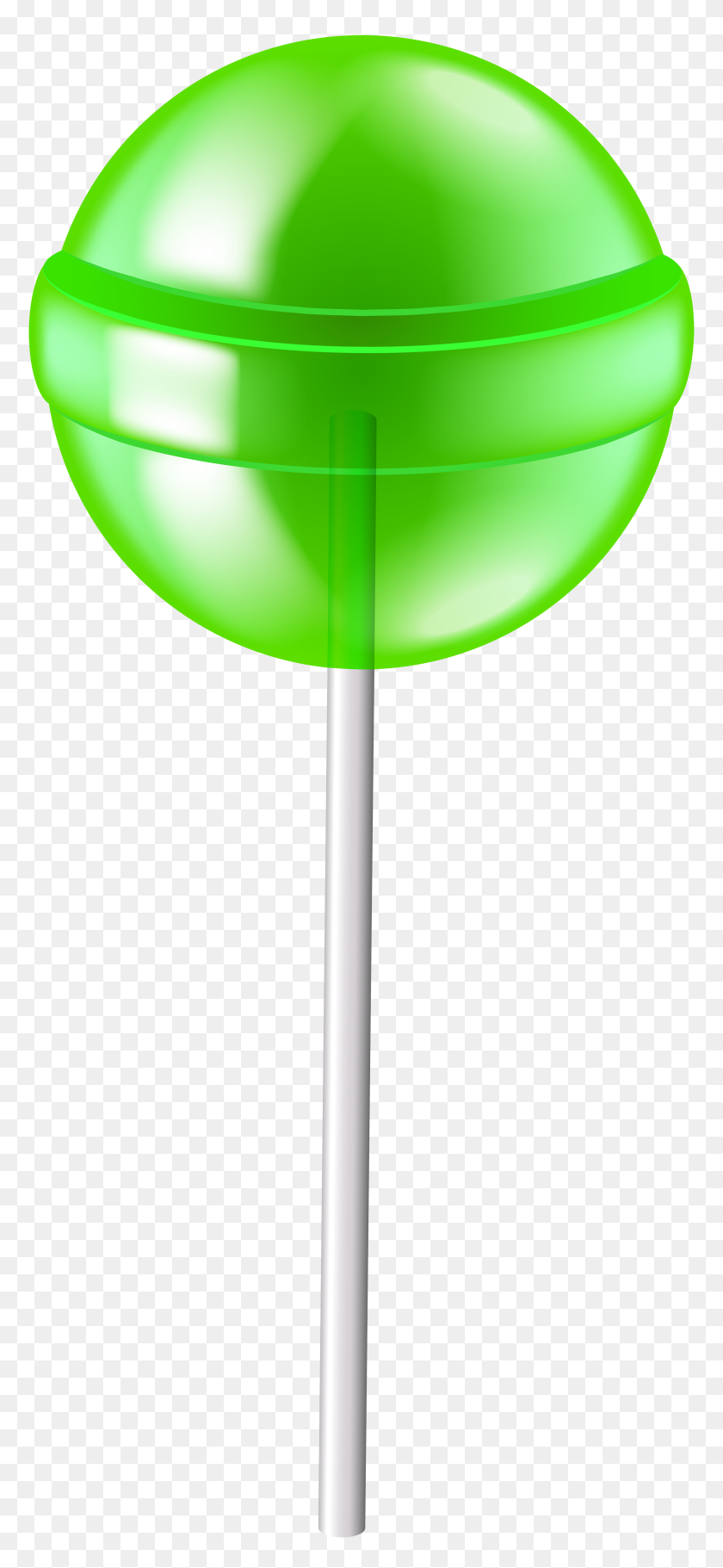 3543x8000 Piruleta Verde Png Clip - Lollipop Clipart