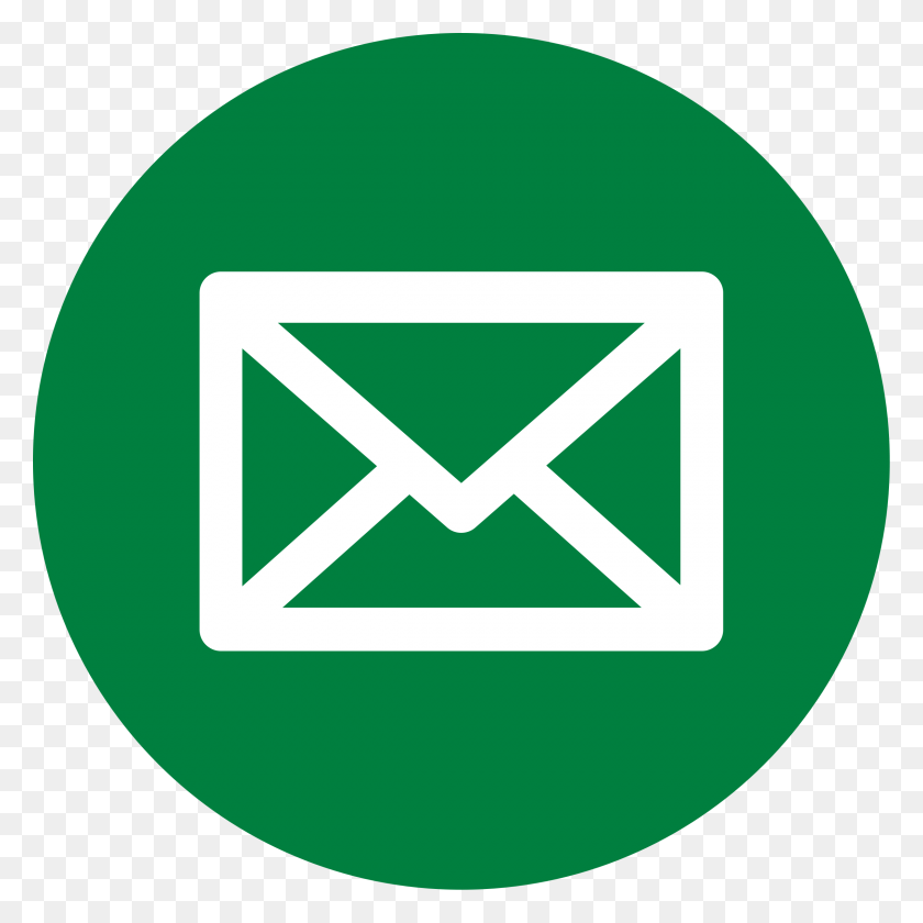 2400x2400 Green Mail Icon Icons Png - Mail Icon PNG
