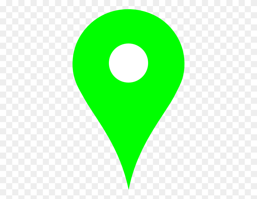 366x592 Green Map P Clip Arts Download - Map Pin PNG