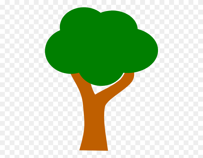 468x593 Green Oak Tree Png Clip Arts For Web - Oak Tree PNG