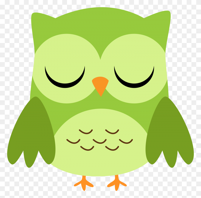 3000x2958 Green Owl Clip Art Clipart Collection - Owl School Clipart