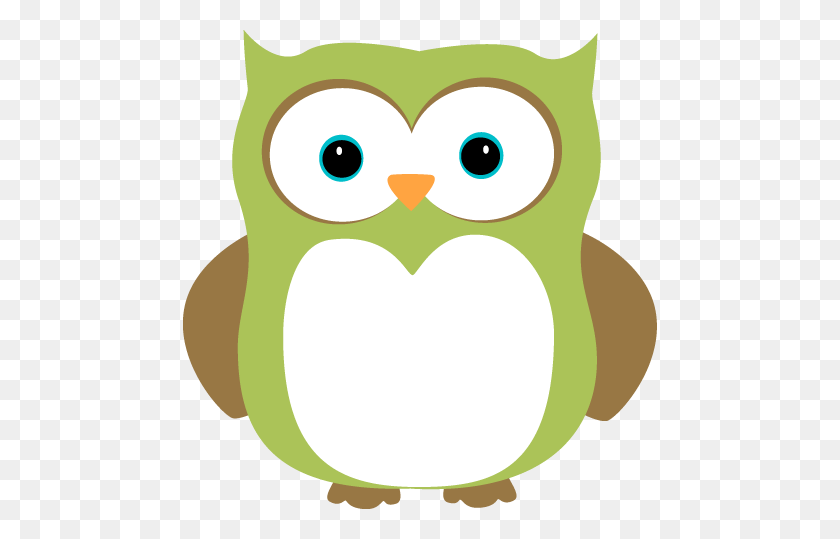 474x479 Green Owl Cliparts - Owl Family Clipart