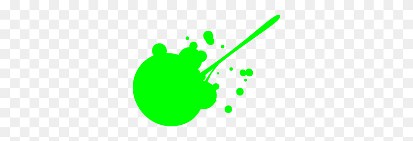 300x228 Green Paint Splatter Png Clip Arts For Web - Paint Splatters PNG
