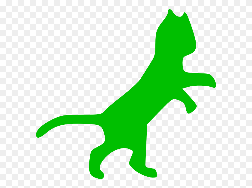 600x567 Green Paranoid Clip Art At Clkercom Vector Online Cat Clipart - Paranoid Clipart