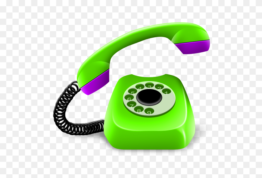 512x512 Зеленый, Значок Телефона - Значок Телефона Png