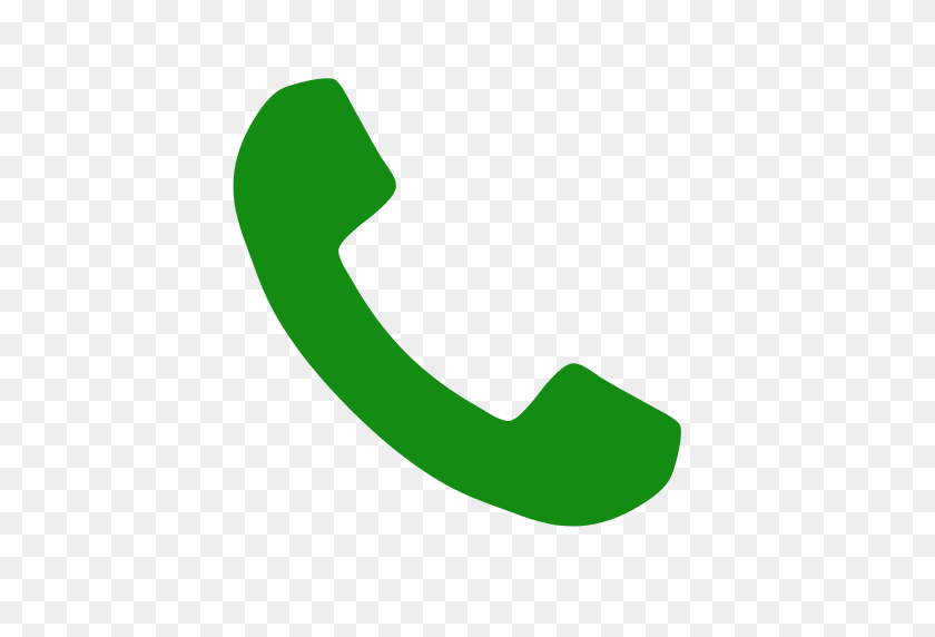 512x512 Green Phone Logos - Phone Logo PNG