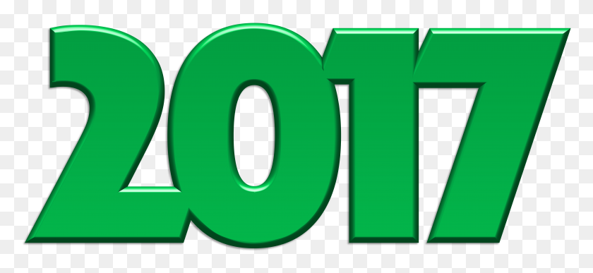 8000x3359 Verde Png Clipart - Feliz Año Nuevo Clipart 2017 Gratis