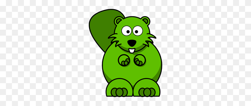 246x297 Green Png Images, Icon, Cliparts - Beaver Clipart