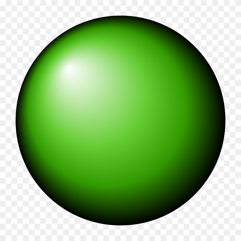 1024x1024 Green Pog - Green Circle PNG
