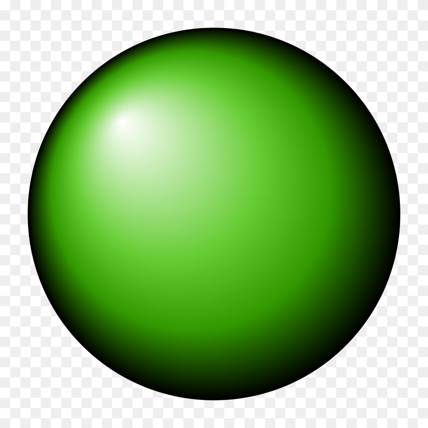 2000x2000 Green Pog - Green Dot PNG