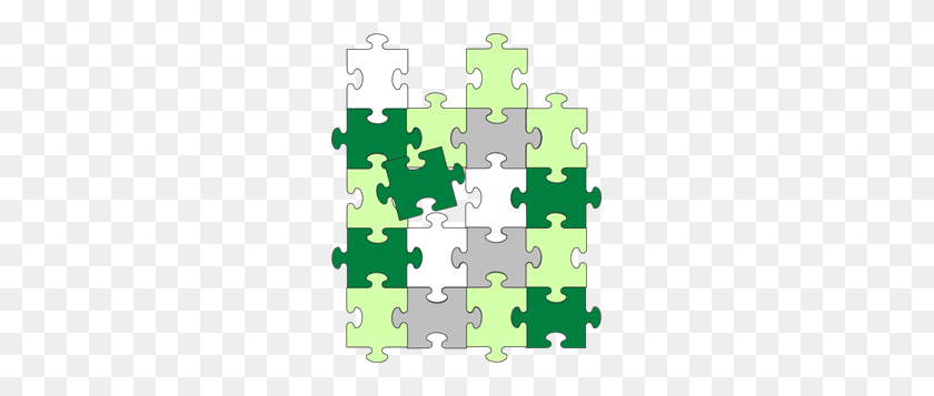 243x297 Green Puzzle Png Clip Arts For Web - Puzzle PNG