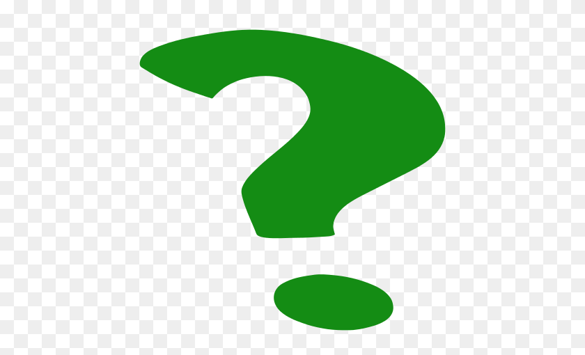 450x450 Green Question Mark - Question Marks PNG