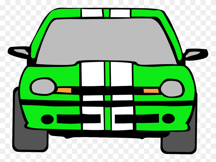 999x733 Green Racing Cliparts - Drag Racing Clip Art
