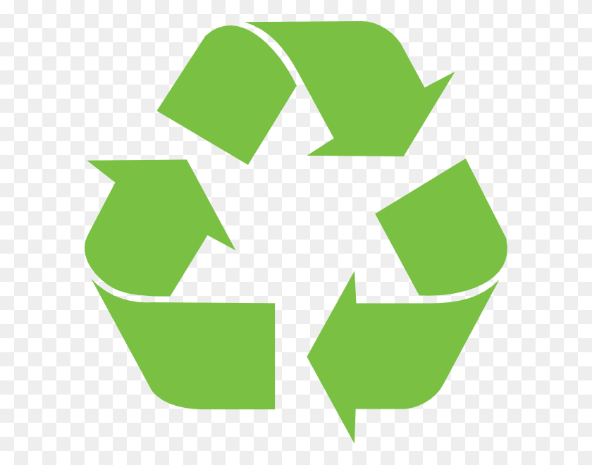 600x600 Signo De Reciclaje Verde Png Tamaño Grande - Signo De Reciclaje Clipart