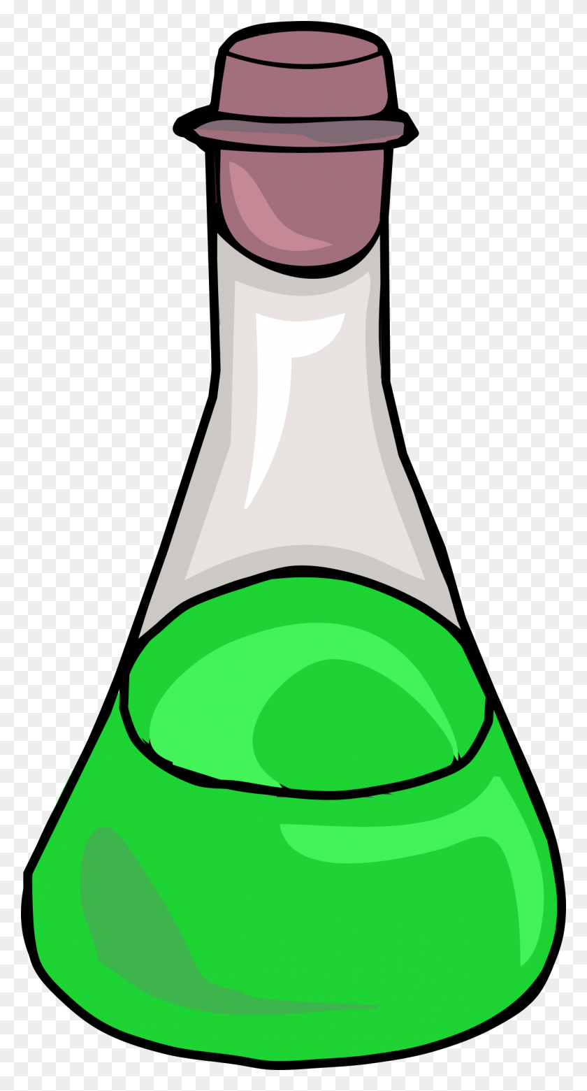 1247x2400 Зеленая Научная Бутылка Иконки Png - Наука Png
