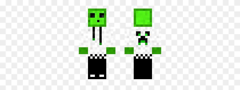 288x256 Green Slime Minecraft Skins - Green Slime PNG