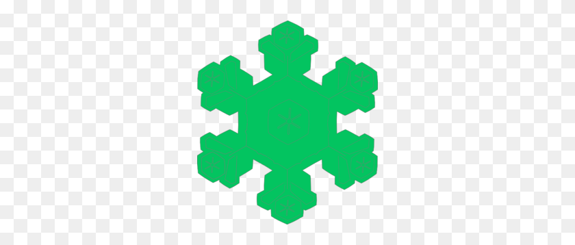 264x298 Green Snowflake Clip Art - Snapping Turtle Clipart