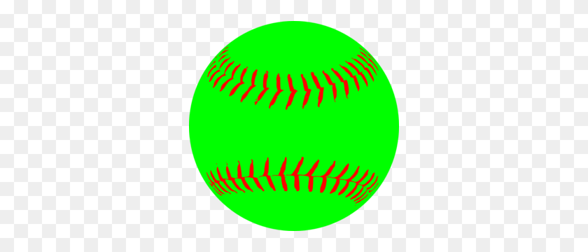 300x300 Green Softball Clip Art - Softball Catcher Clipart