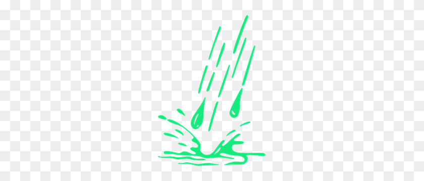 213x299 Green Splashing Rain Png Clip Arts For Web - Rain PNG