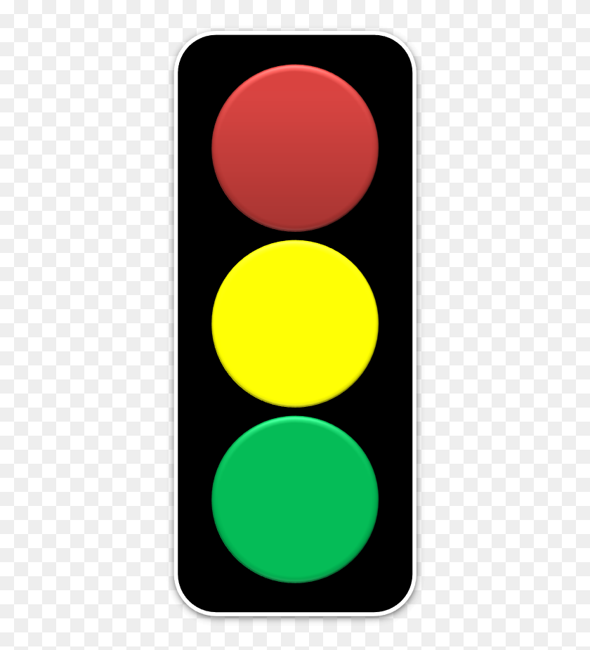378x865 Green Stop Light - Quart Clipart