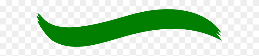 600x123 Green Swirl Swoosh Clip Art - Swoosh PNG