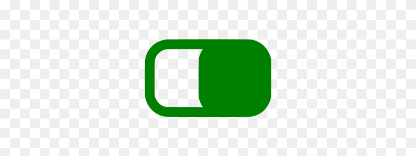 256x256 Green Switch Off Icon - On Off Switch Clipart