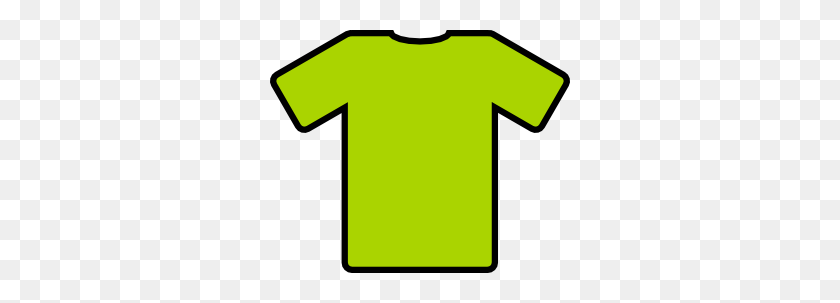 300x243 Green T Shirt Clip Art - Galaxy Clipart