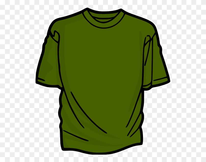 550x600 Зеленая Футболка Png Клипарт Для Интернета - Зеленая Рубашка Png