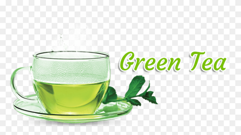 850x448 Green Tea Png - Green Tea PNG