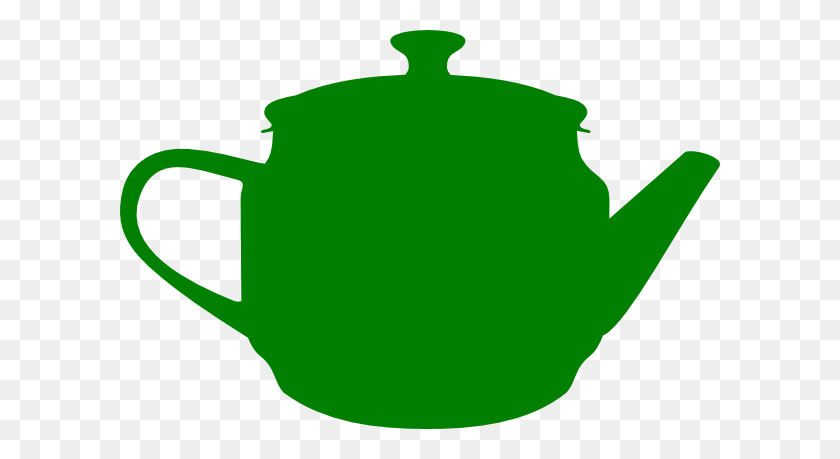600x399 Green Teapot Png Clip Arts For Web - Teapot Images Clipart