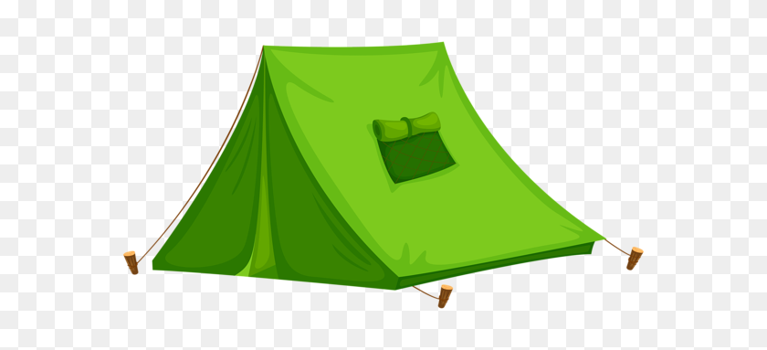 600x323 Зеленая Палатка Png Клипарт Картинка Prek Палатки И Картинки - Кемпинг Png