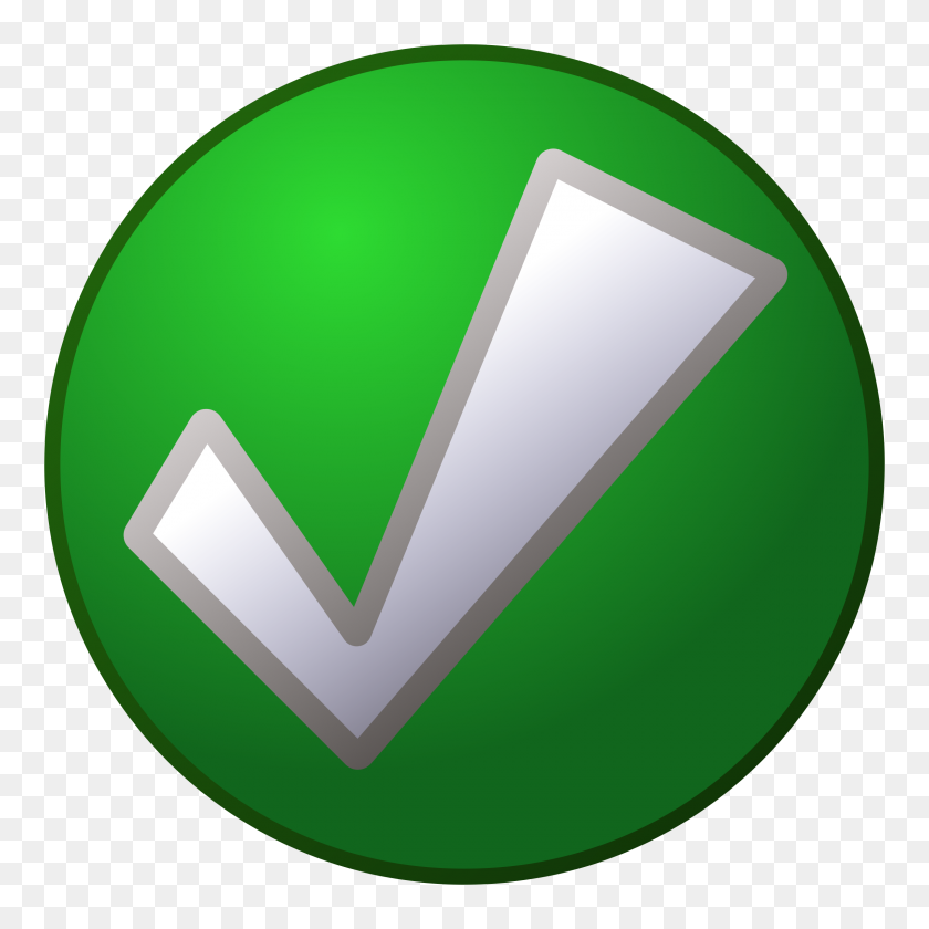 2400x2400 Green Tick Icons Png - Green Checkmark PNG